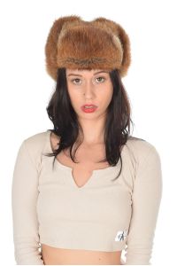 Шапка от ондатра